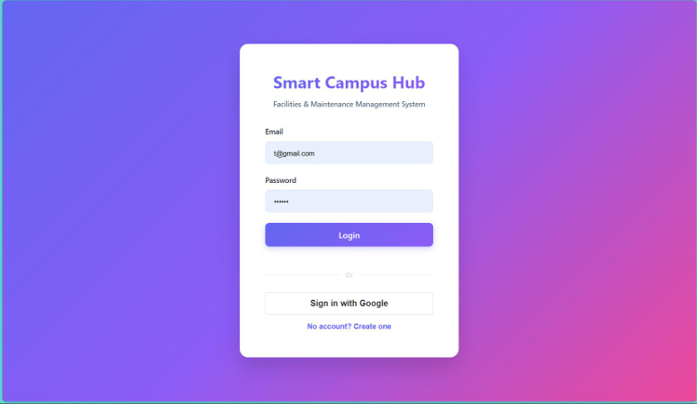 Smart Campus Operations Hub